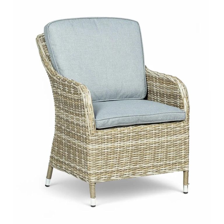 Wentworth Garden Dining Chairs - Set of 2 - Imperial - Beige - Rattan