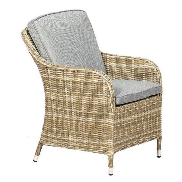 Wentworth Garden Dining Chairs - Set of 2 - Imperial - Beige - Rattan