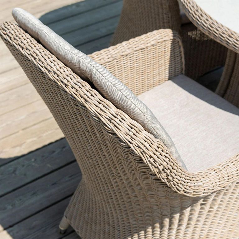 Hazelmere Dining Armchair - Garden - Natural Weave