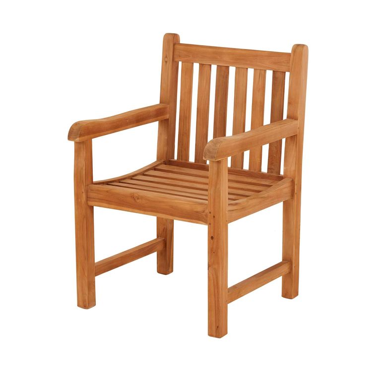 2 x Grisdale Outdoor Teak Carver Dining Chair