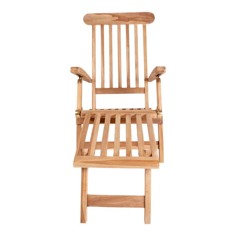 Arrecife Garden Deck Chair - Natural - Teak Wood