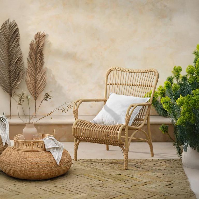 Corston Outdoor Lounge Chair Natural