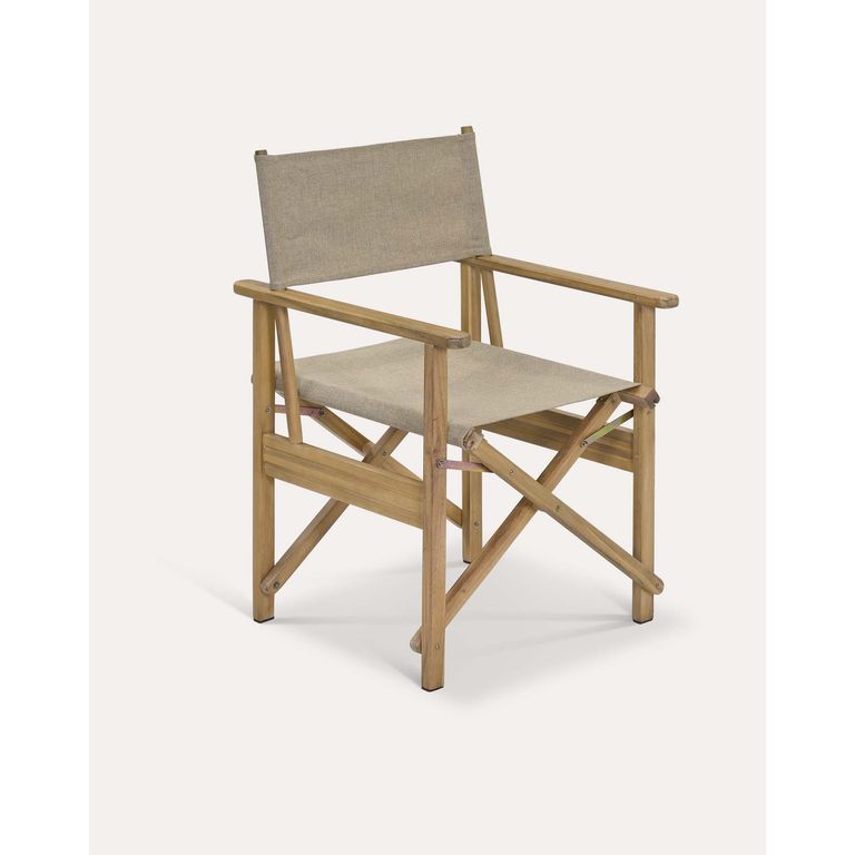 Hayle Outdoor Directors Chair Natural