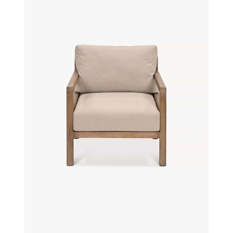 Sandridge Outdoor Armchair Natural Acacia Wood