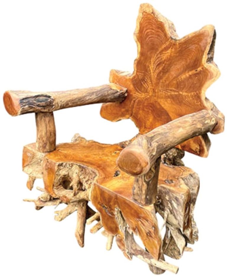 Teak Root Armchair - Spider