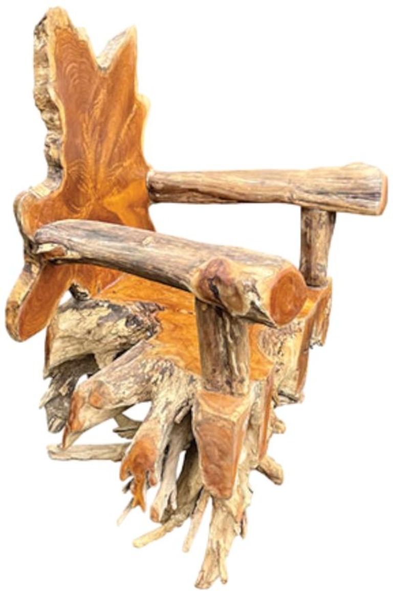 Teak Root Armchair - Spider