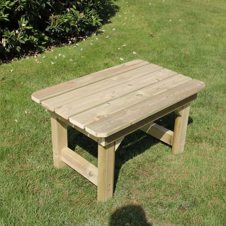 Churnet Valley Timber Wood Garden Coffee Table