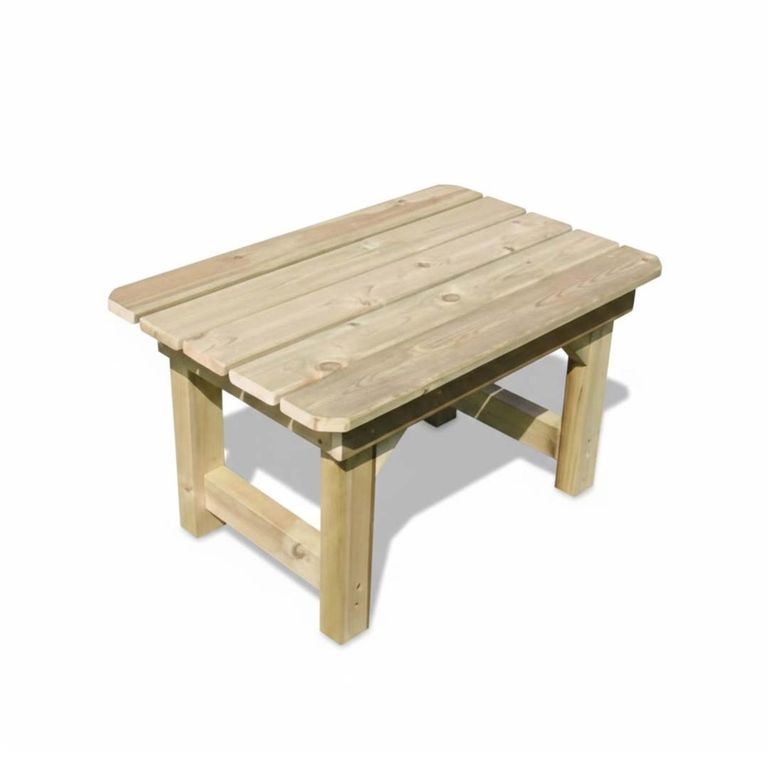 Churnet Valley Timber Wood Garden Coffee Table
