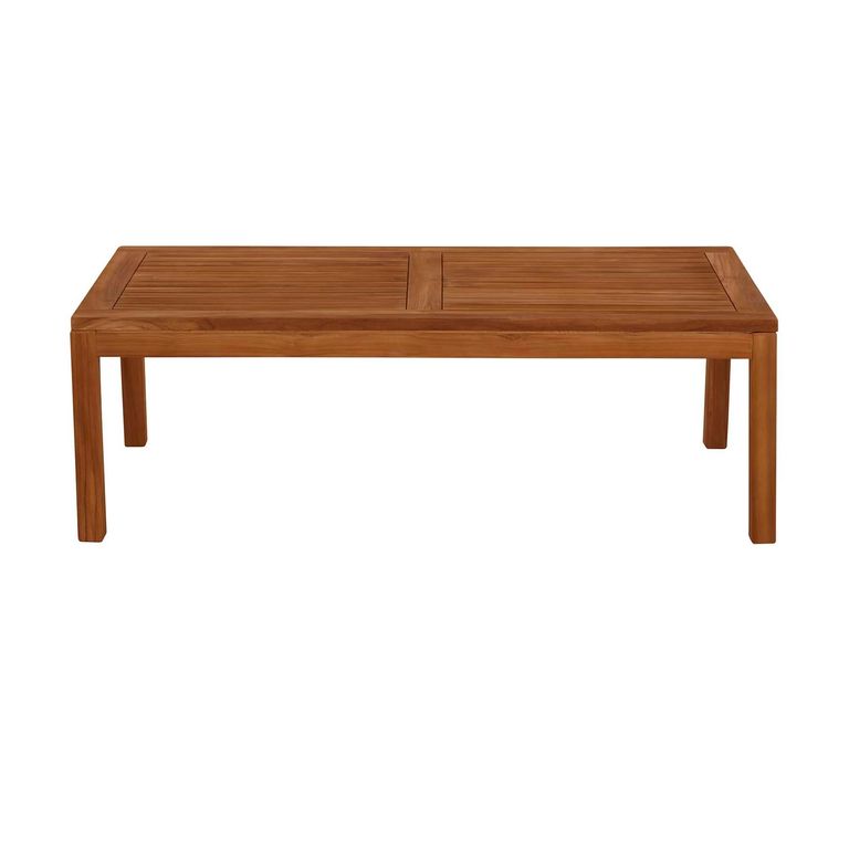 Bibury Outdoor Teak Coffee Table - 100cm x 50cm
