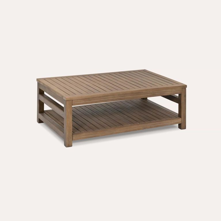 Sandridge Outdoor Coffee Table Natural Acacia Wood