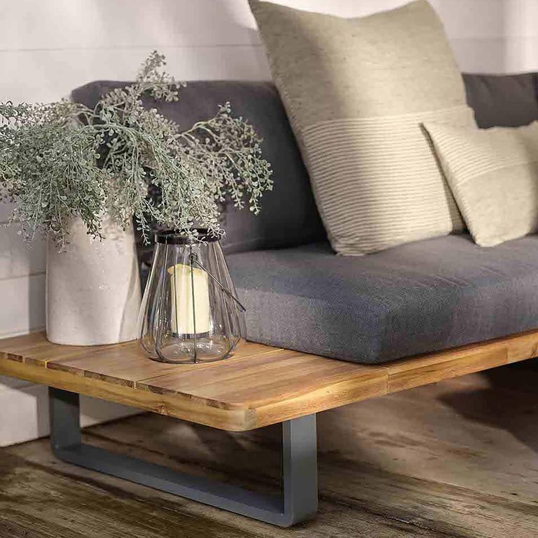 Bayworth Outdoor Corner Sofa Set Natural