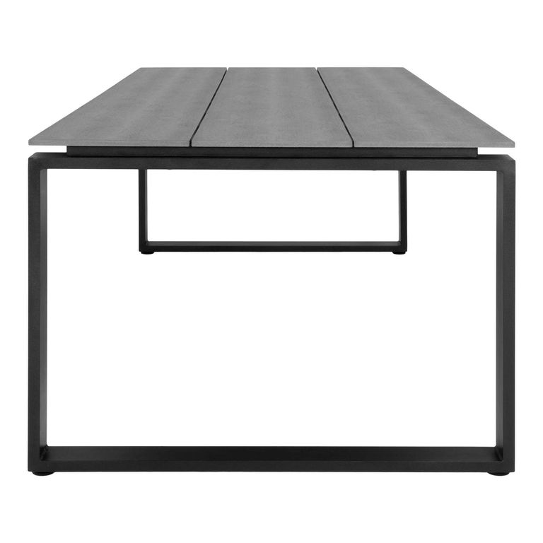 Denver Garden Dining Table - 8 Seater - Grey - 210cm