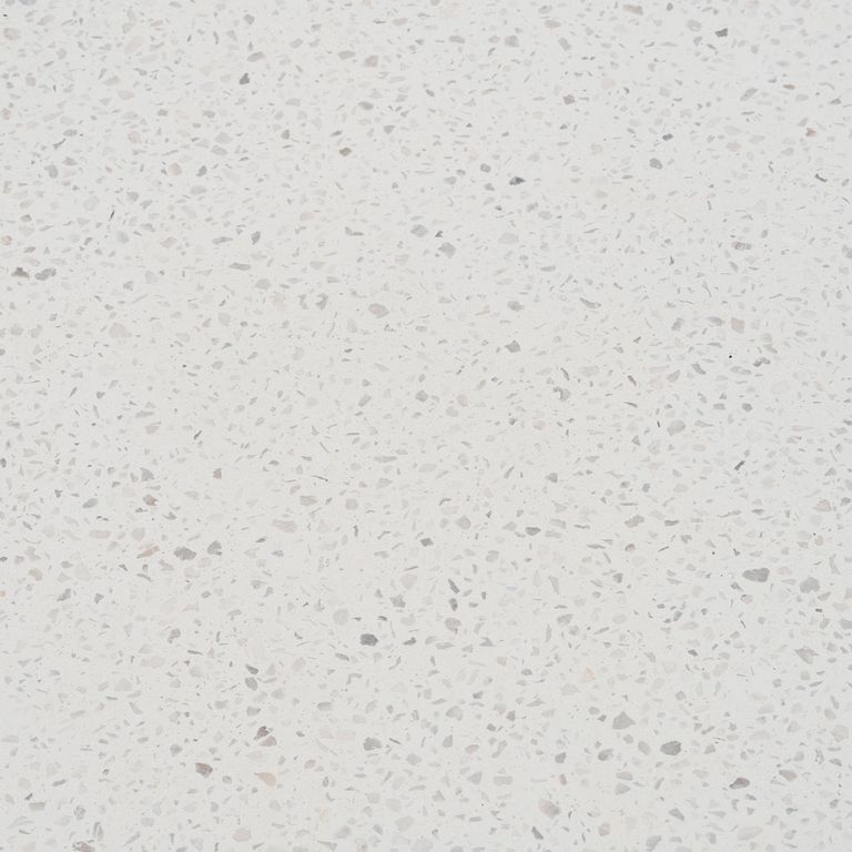 Terracina Round Garden Dining Table - 4 Seater - White Concrete Top - 120cm