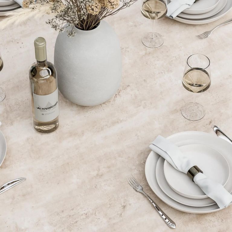 Bali Oval Dining Table - 8 Seater - 200cm - Ceramic Top - Black Cross Leg