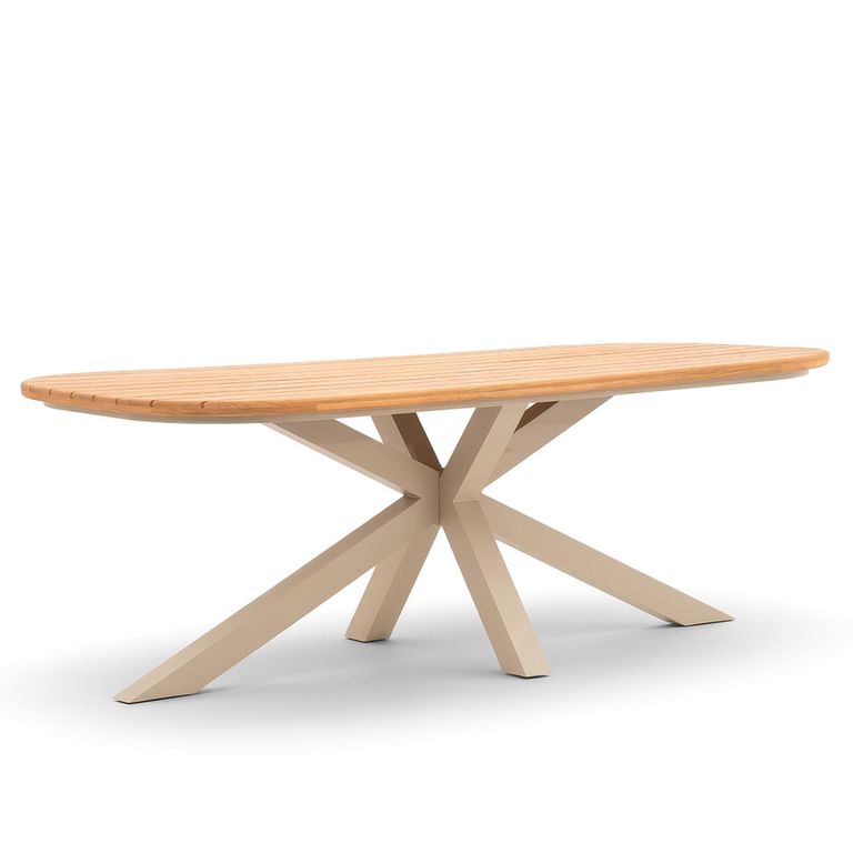 Sicily Garden Dining Table - Latte - Sizes Available