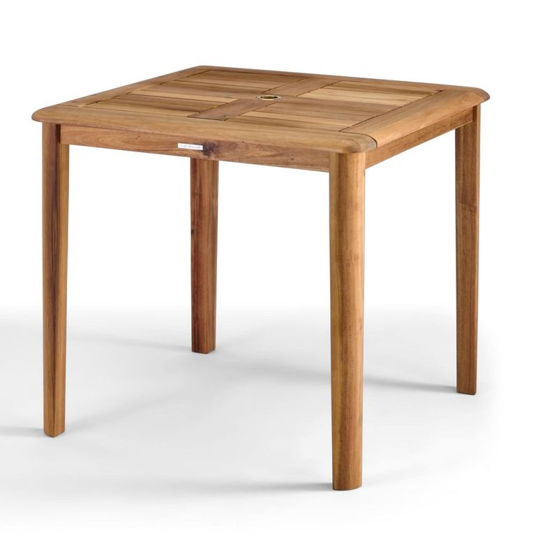 Redcliffe Garden Dining Table - 4 Seater - 80cm - Square - Acacia Wood