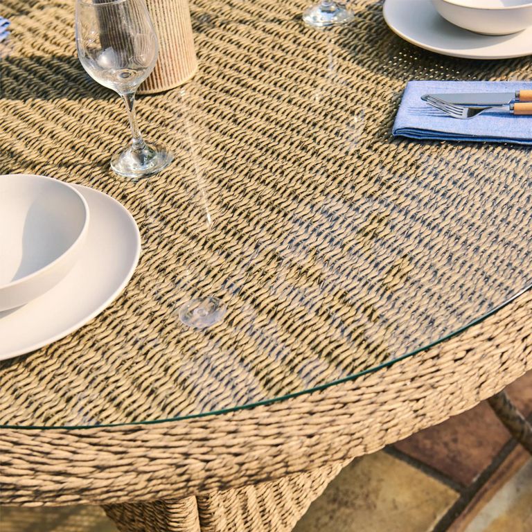 Arlington Dining Table - 4 Seater - 120cm - Round - Luxury Rattan