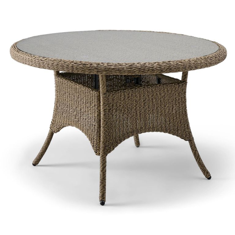 Arlington Dining Table - 4 Seater - 120cm - Round - Luxury Rattan