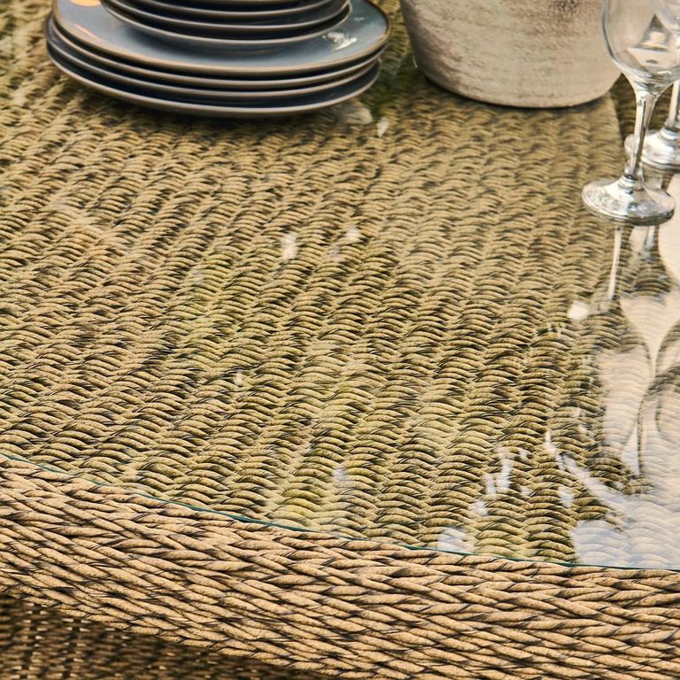 Arlington Dining Table - 6 Seater - 150cm - Round - Luxury Rattan