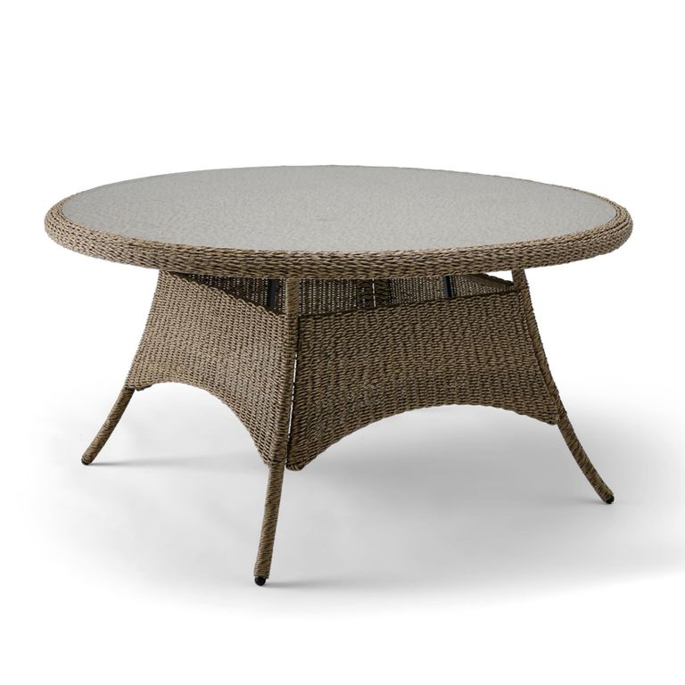 Arlington Dining Table - 6 Seater - 150cm - Round - Luxury Rattan