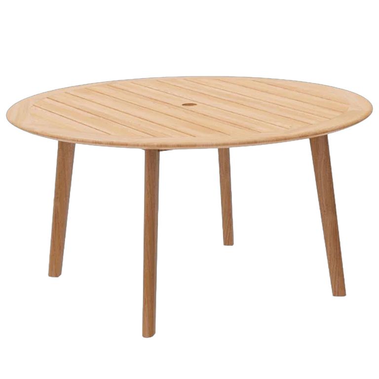 Dana Garden Dining Table - 4 Seater - 140cm - Round - Teak Wood