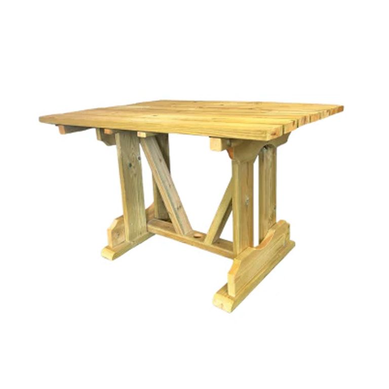 Ergo Garden Dining Table - 4 Seater - 120cm - Redwood
