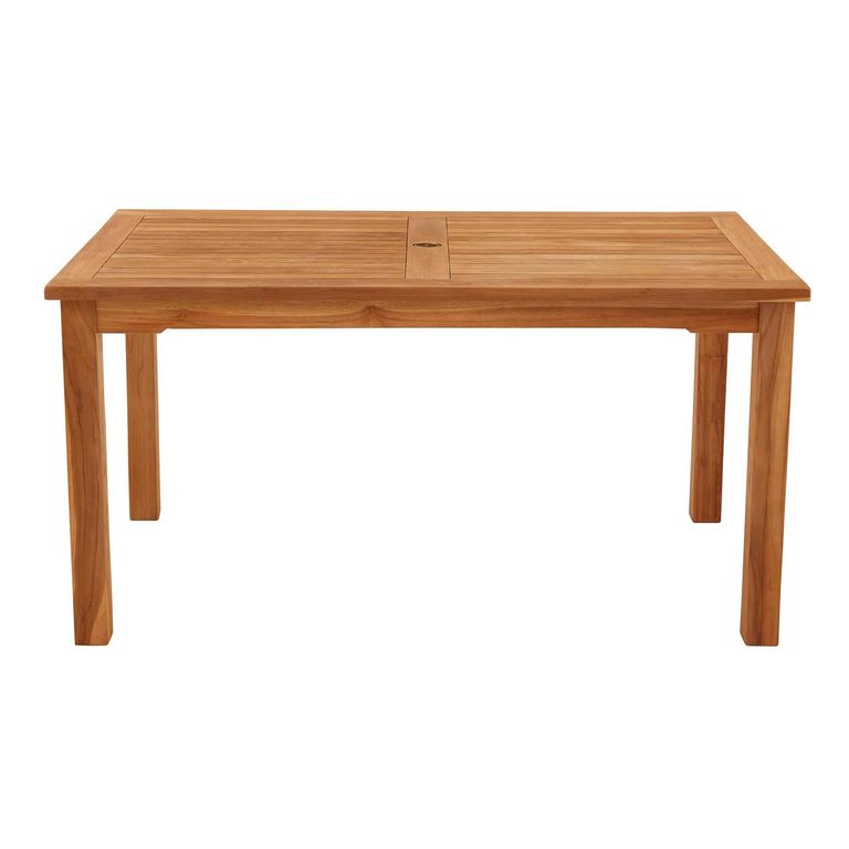 Marbrook Outdoor Teak Dining Table - 180cm x 90cm