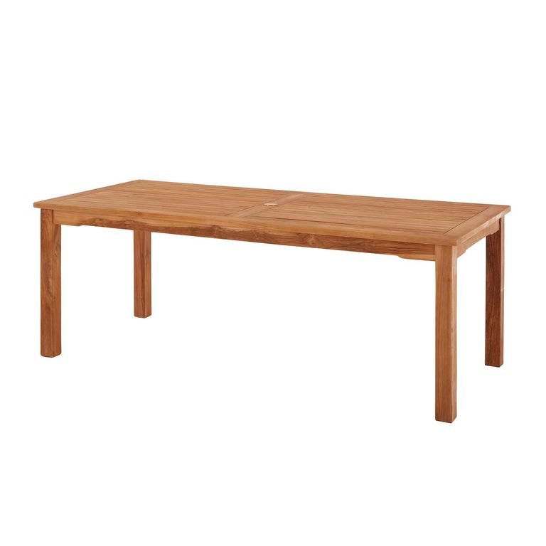 Marbrook Outdoor Teak Dining Table - 180cm x 90cm