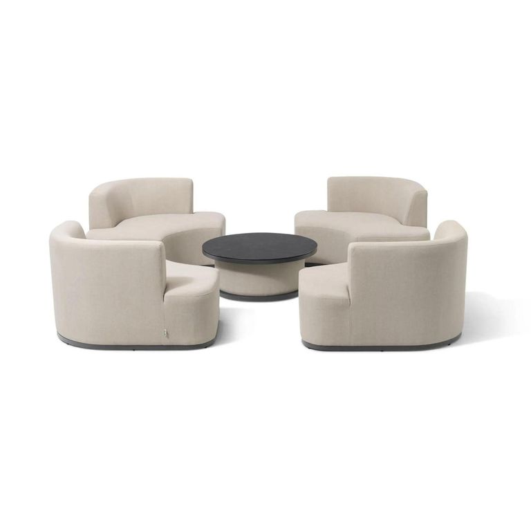 Snug Lifestyle Suite Garden Daybeds - Sofa Set - Rising Table - Oatmeal
