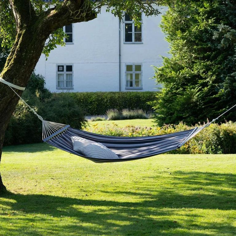 Lamia Hammock Chair - Large - Grey - Fabric