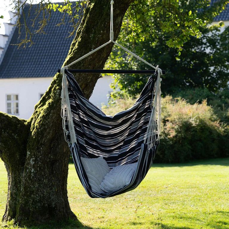 Lamia Hammock Chair - Grey - Fabric
