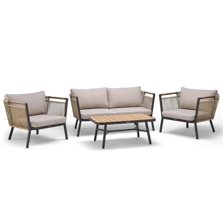 Bali Garden Sofa Lounge Set - 4 Seater - with Coffee Table