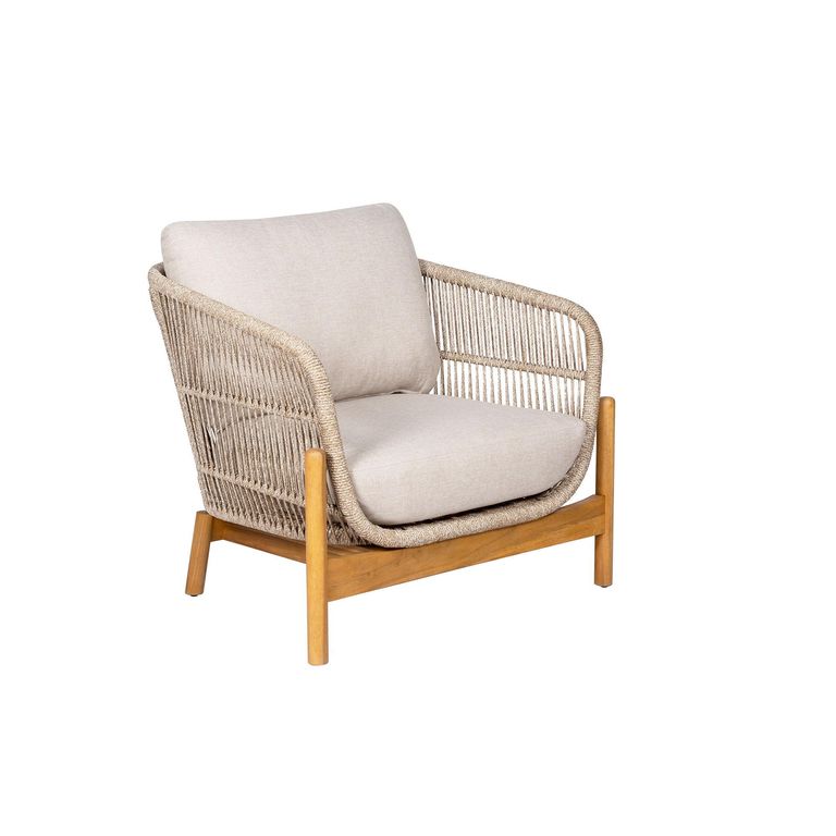 Hunterton Lounge Set - 2 Seater - Acacia Wood and Rope