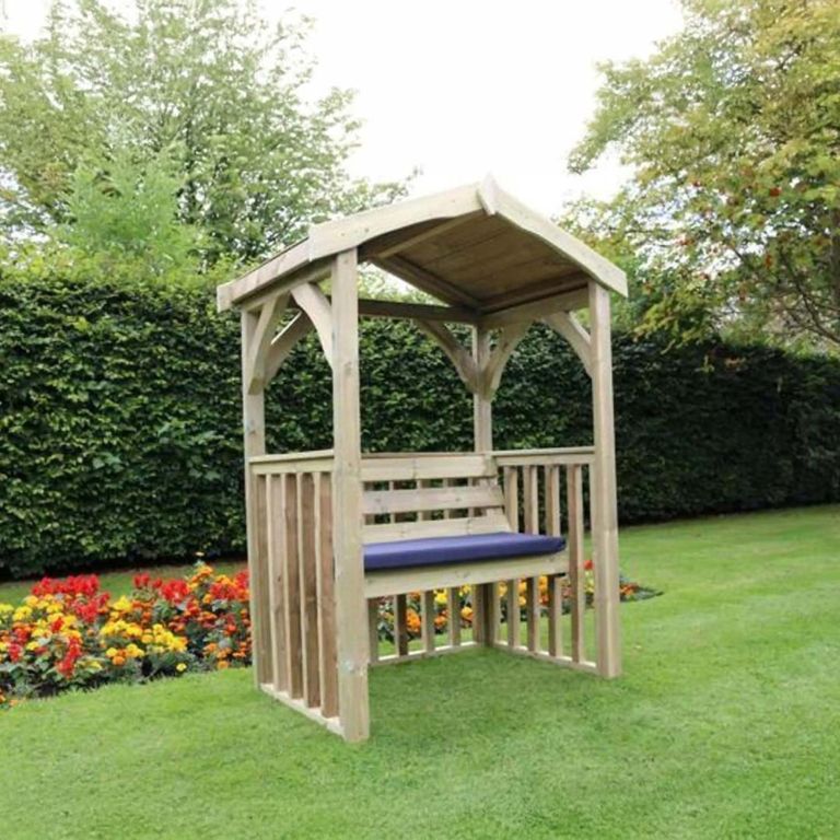 Churnet Valley Anastasia Redwood 2 Seater Garden Arbour