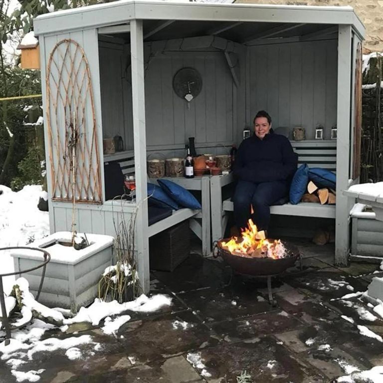 Churnet Valley Four Seasons Timber Wood Garden Room without Decking