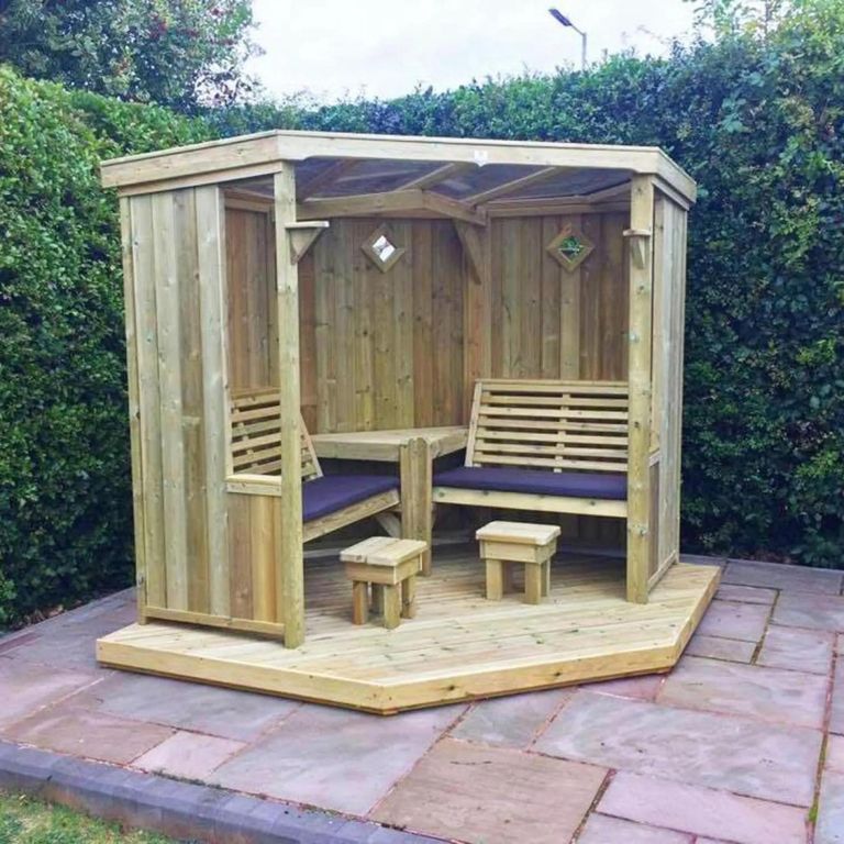 Churnet Valley Four Seasons Timber Wood Garden Room without Decking