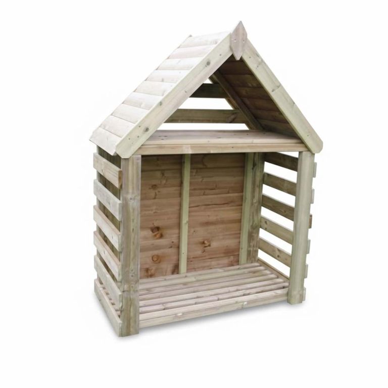 Churnet Valley Gawsworth Timber Wood Garden Log Store