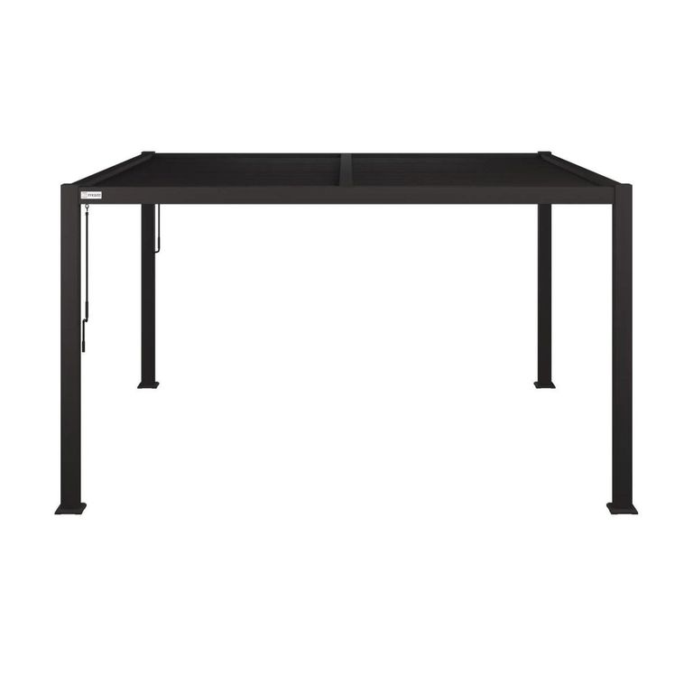 Como Outdoor Pergola - Square - Grey Aluminium