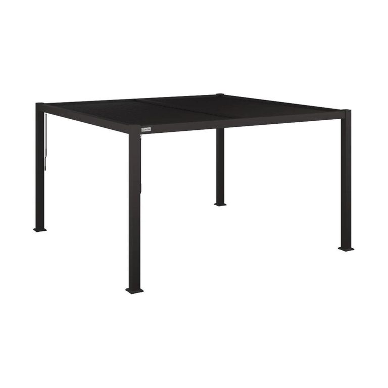 Como Outdoor Pergola - Square - Grey Aluminium