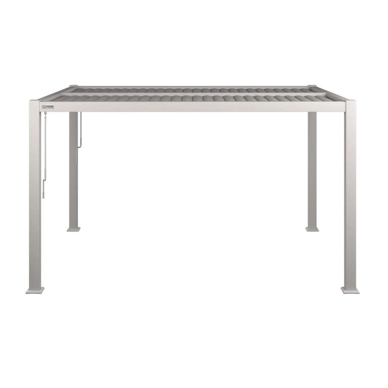 Como Outdoor Pergola - White Aluminium