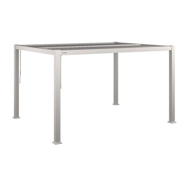 Como Outdoor Pergola - White Aluminium