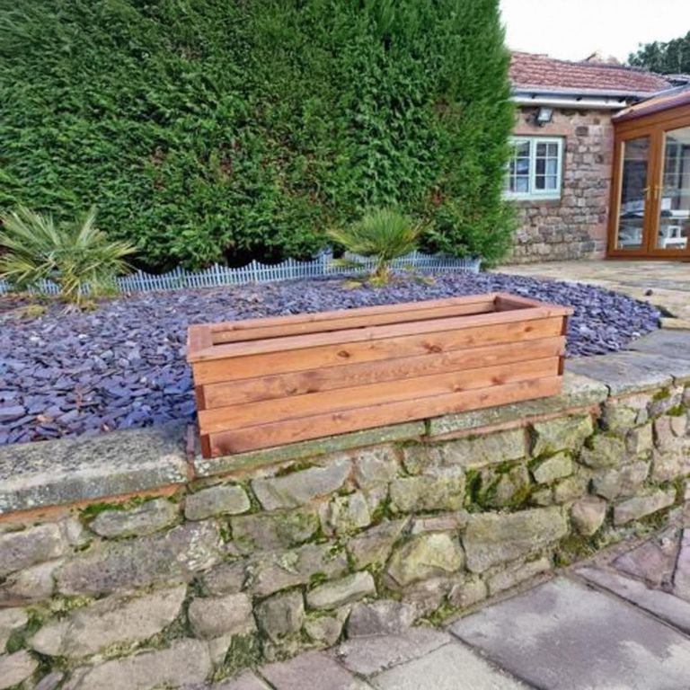 Garden Trough - Large - Redwood