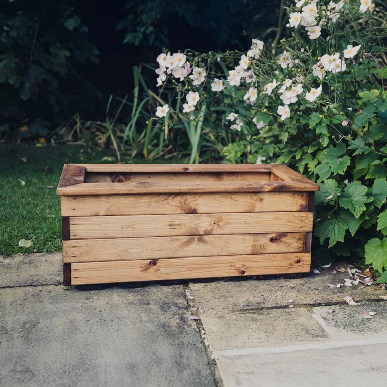 Garden Trough - Medium - Redwood