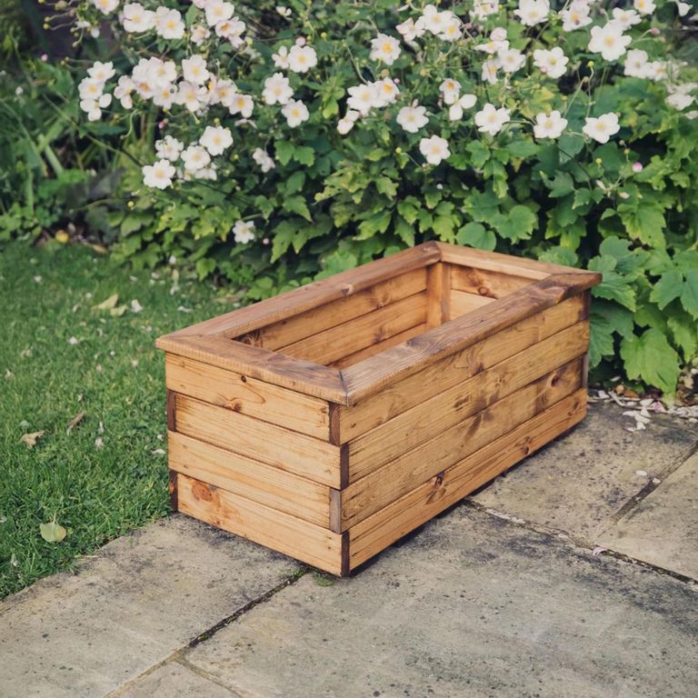Garden Trough - Medium - Redwood