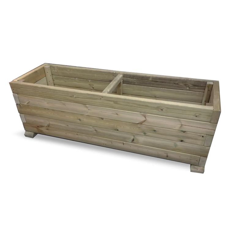 Super Heavy Duty Veg Garden Trough - 180cm - Redwood