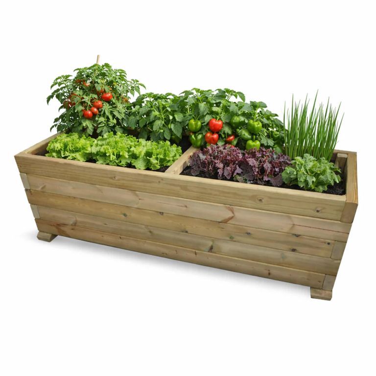 Garden Veg Trough - Super Heavy Duty - Timber Wood