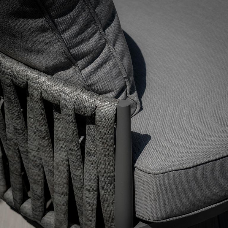 Milan Garden Daybed - Charcoal