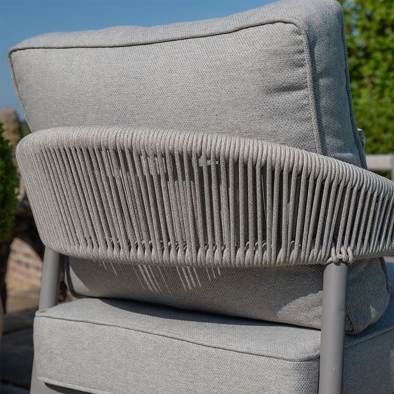 Florence Garden Lounge Armchair - Cool Linen