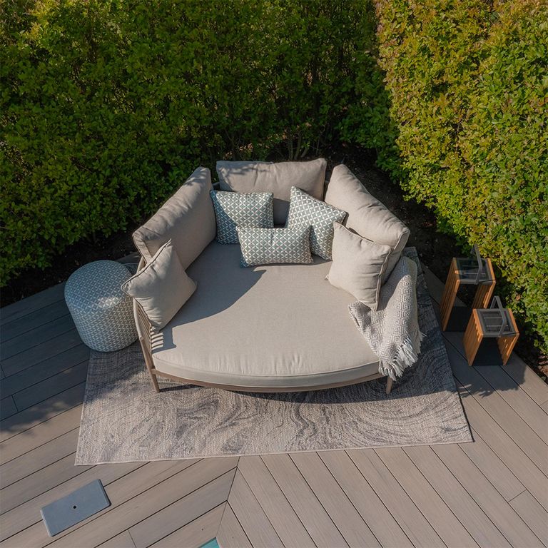 Havana Garden Daybed - Natural Linen