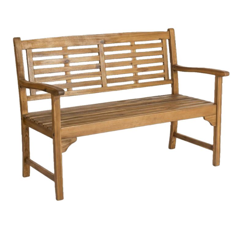 Lakeside Garden Bench - Bracket - 4ft - Acacia Wood